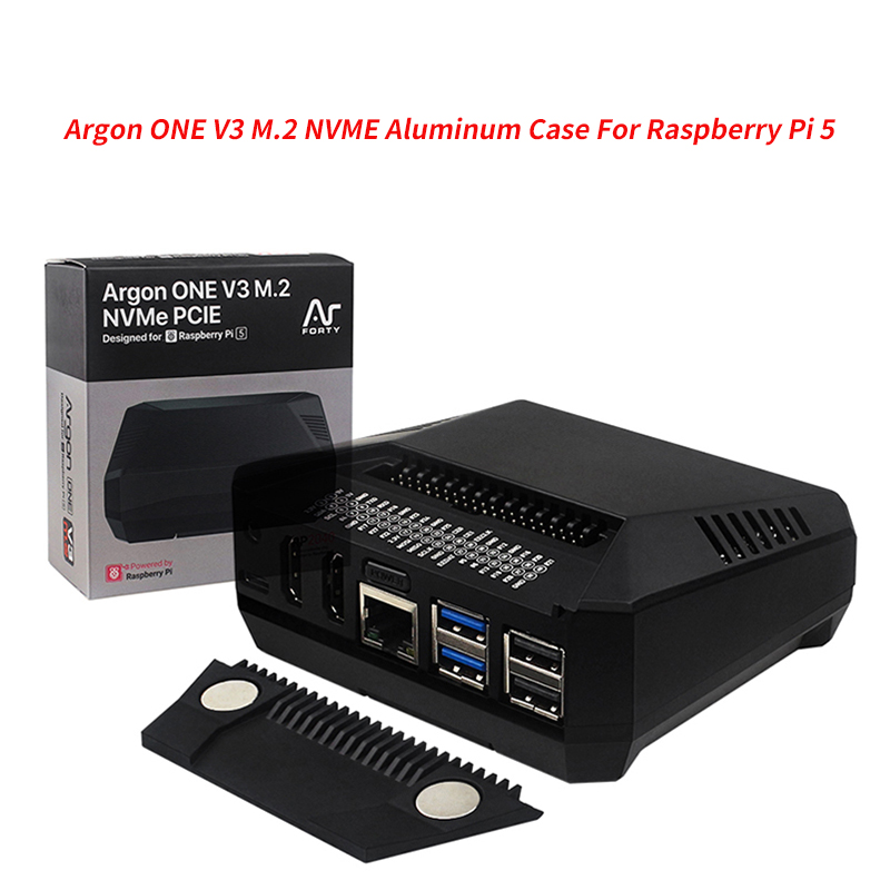 Argon ONE V3 M.2 NVME ケースアルミシェ - Argon One V3 M.2 Nvme Case のレビューと価格
