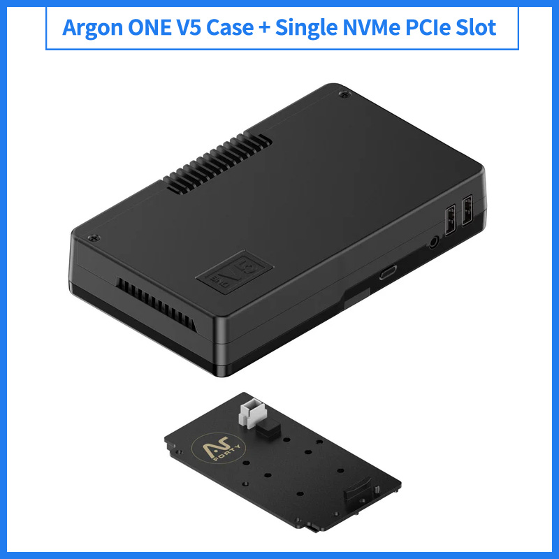 Raspberry Pi 5 Argon ONE V5 M. - Argon One V3 M.2 Nvme Case のレビューと価格