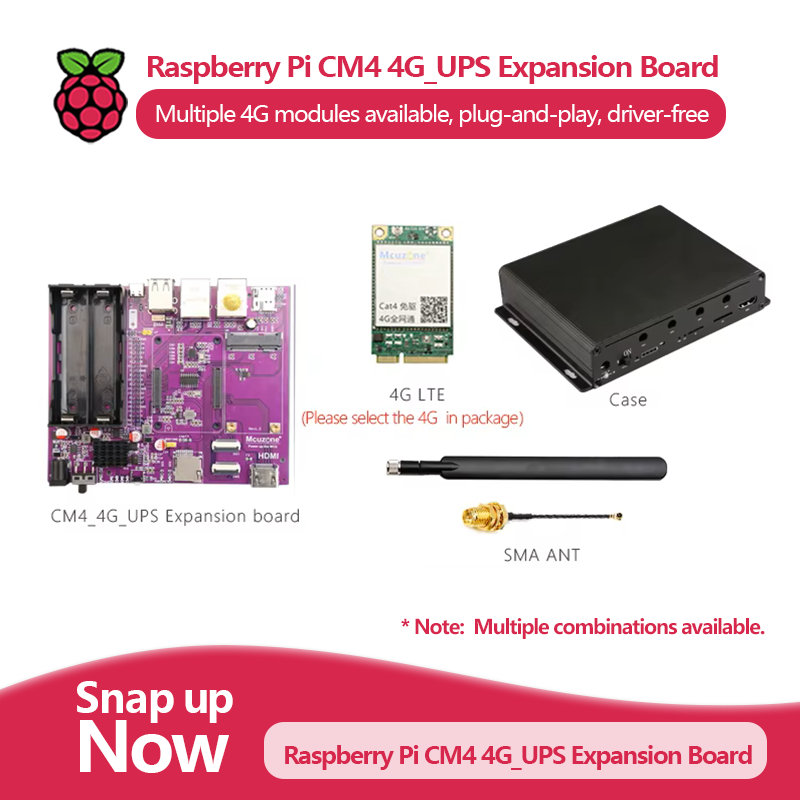 Raspberry Pi CM4 4G_UPS 無停電電源装 - Raspberry Pi Uninterrupted Power Supply Ups 18650 のレビューと価格